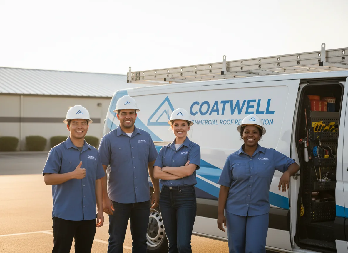 Commercial roof coating company in Edmondson, AR